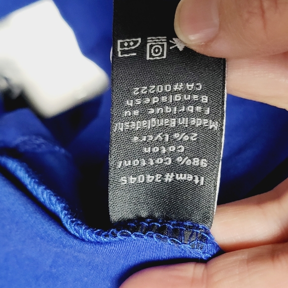 Logan Hill Bundle Men's Cotton Blend Blue & Green VNeck Short Sleeve NWT/NWOT S - Picture 5 of 7